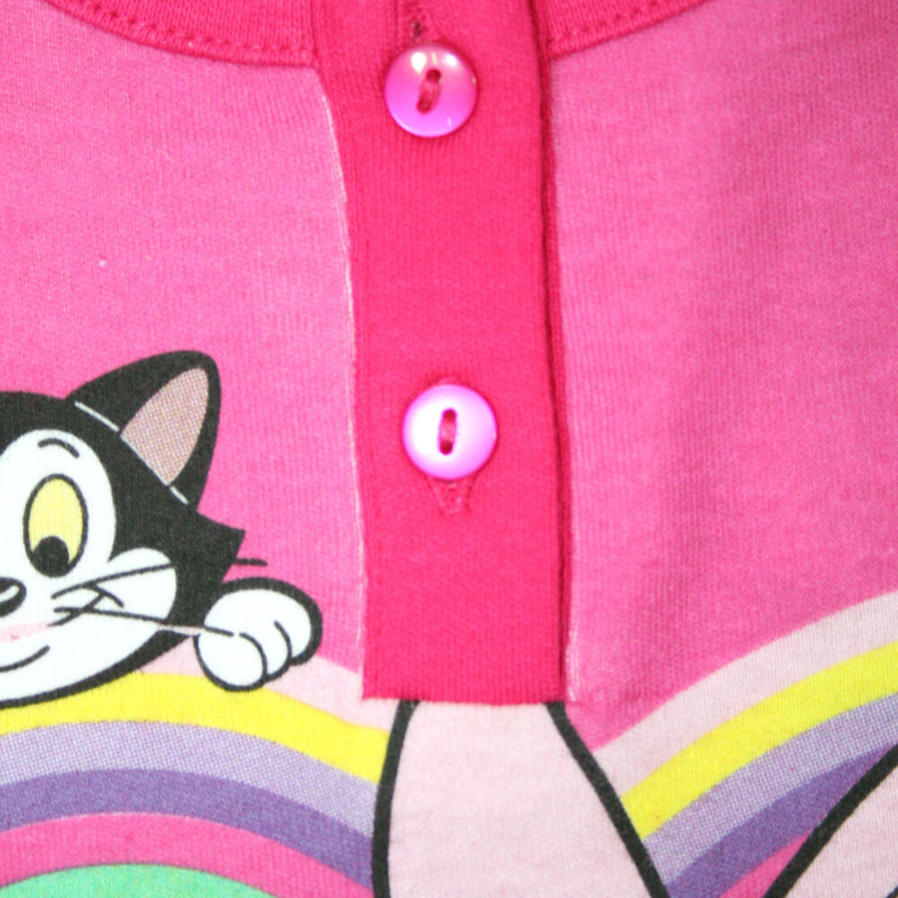 Téli pamut gyerek pizsama - Minnie egér - pink - 128-5